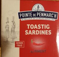 Toastig sardines au piment
