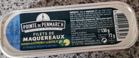 Filets de maquereaux citron basilic à teneur réduite en sodium