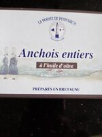 Anchois entiers à l'huile d'olive