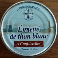 Emietté de thon blanc et confiterelles (Tomates séchées)