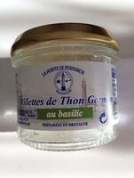 Rillettes de thon germon au basilic