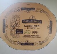 Sardines aux algues kombu et poivre de Madagascar