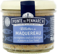 Rillettes de maquereau aux oignons rosés et poivre