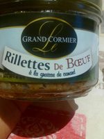Rillettes de boeuf à la graisse de canard