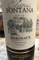 Château Fontana Bordeaux 2017