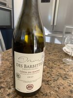 Vin rouge cotes du rhone