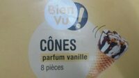 Cone Vanille Bien Vu 8X120ML