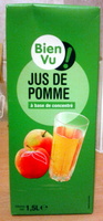 Jus de pomme a base de concentré