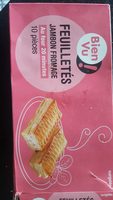 Feuilletés jambon fromage