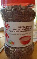 Préparation au cacao maigre pour boisson instantanée