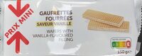 Gaufrettes fourrées
