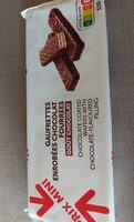 Gaufrettes enrobées chocolat
