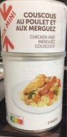 Couscous au poulet et aux merguez