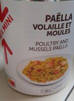 Paëla volaille et moules
