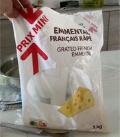 Emmental français râpé