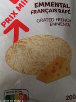 Emmental français râpé