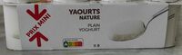 Yaourts nature