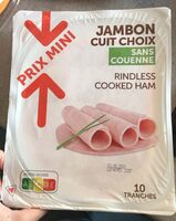Jambon cuit choix