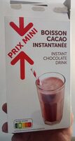 Boisson cacao instantanée