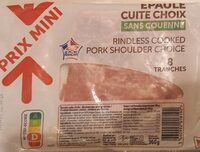 Épaule cuite choix