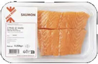 2 pavés de saumon