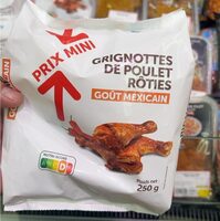 Grignotte de poulet mex