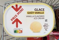 Glace goût vanille