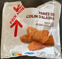Panés de colin d’alaska