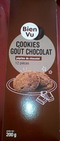 Cookies goût chocolat Pépites de chocolat