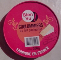 Coulommiers au lait pasteurisé