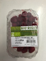 Framboises bio