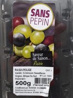 Raisins Rouges sans pépin