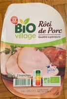 Rôti de Porc Cuit Bio (x 2 tranches)