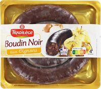 Boudin noir aux oignons
