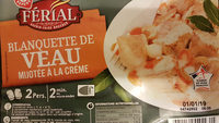 Blanquette De Veau Férial,