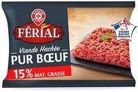 Viande hachée pur boeuf 15% mat gr