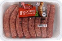 Saucisses de Toulouse x 8