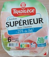 Jambon supérieur Sans couenne