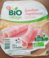 Jambon supérieur avec couenne