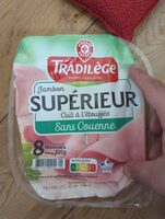 Jambon supérieur cuit à l'étouffee