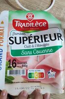 Jambon supérieur cuit à l'étouffée