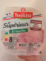 Jambon supérieur cuit à l'étouffé sans nitrite