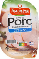 Roti de Porc - 25% de Sel