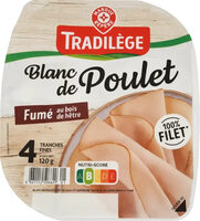 Blanc de poulet fumé au bois de hêtre
