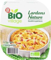 Lardons natures bio