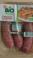 3 saucisses Toulouse