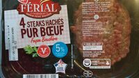 4 steaks hachés