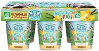 Les p'tites Pailles Vanille x6