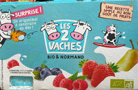 Les P'tits Miam Framboise, Myrtille, Fraise et Poire