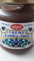 Crème de marrons de l'Ardèche